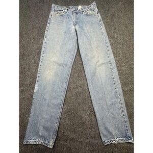 Levis 550 Jeans Men 34x34* Blue Relaxed Fit Medium Wash Denim Distressed 90s Y2K